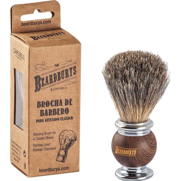 Beardburys Scheerkwast hout 1