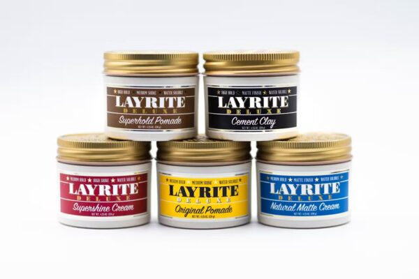 Layrite pomade - supershine cream - superhold pomade - natural matte cream - cement clay Layrite pomade - supershine cream - superhold pomade - natural matte cream - cement clay