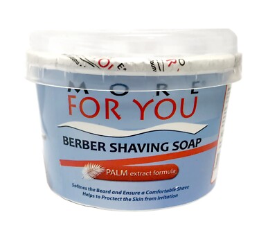 More For You Barber shaving soap - scheerzeep More For You Barber shaving soap - scheerzeep