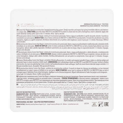Screen Repair Onestep Reconstructor Rinse-off 2x 10ml 1 Screen Repair Onestep Reconstructor Rinse-off 2x 10ml 1
